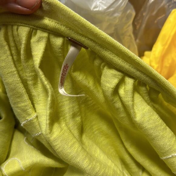 FP On Clouds Swing Tank In Lemon Ivory Combo S - Picture 4 of 6